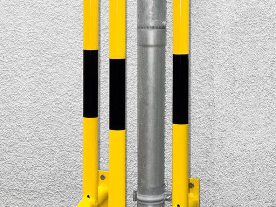 Wall Fixed Pipe Protector