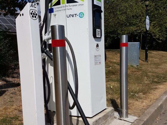 ‘Bollard’ design EV protector