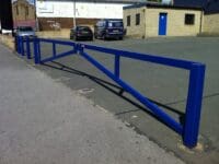 Double leaf Heavy duty manual swing gate - Image 2