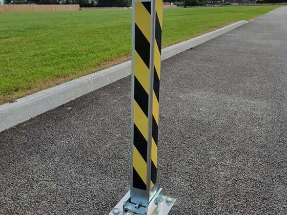 Square Collapsible Parking Post