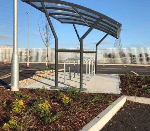 London Cycle Shelter