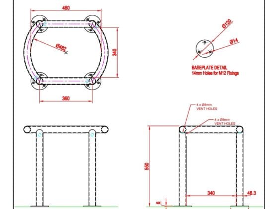 ‘Northumberland’ design EV protector