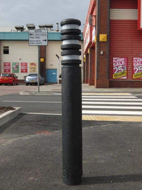 Plastic Supermarket Bollard Removable