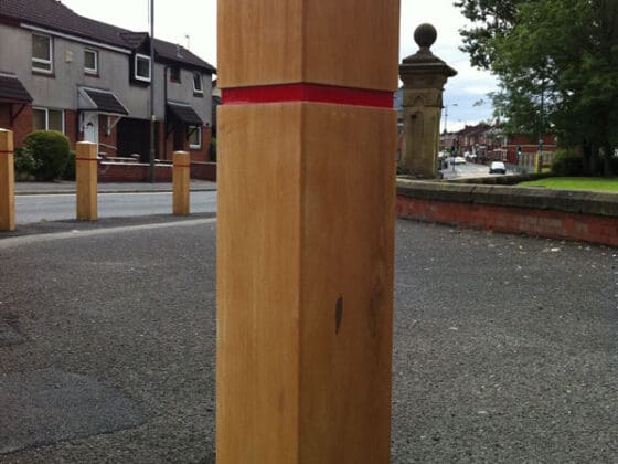Pointed Top with Single Rebate & Red Band