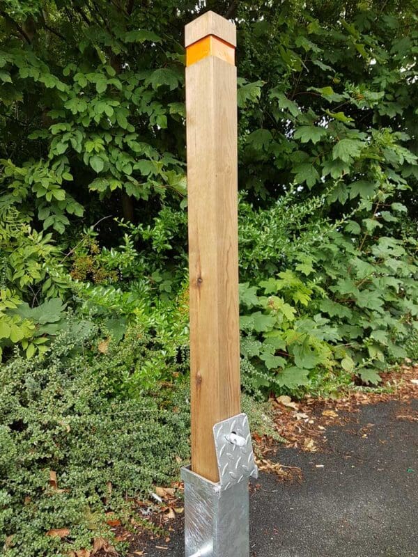 Removable Timber Bollard