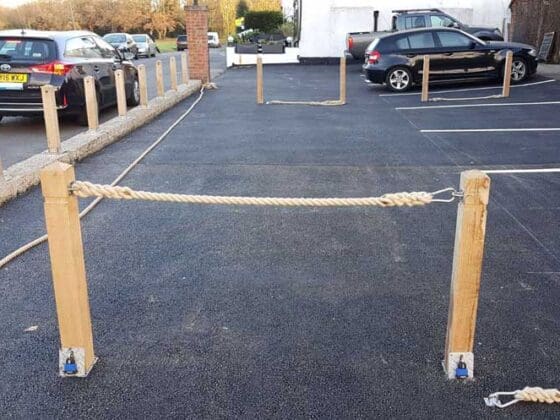 Removable Timber Bollard - Image 4