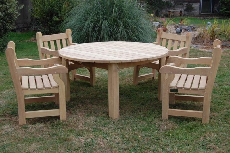 Round Table With Seats 