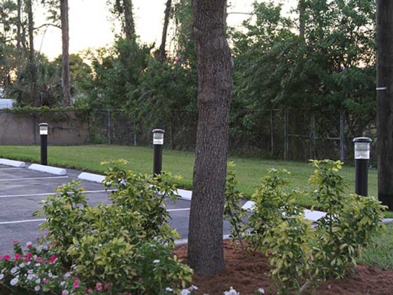 Aluminium Solar Powered Bollard