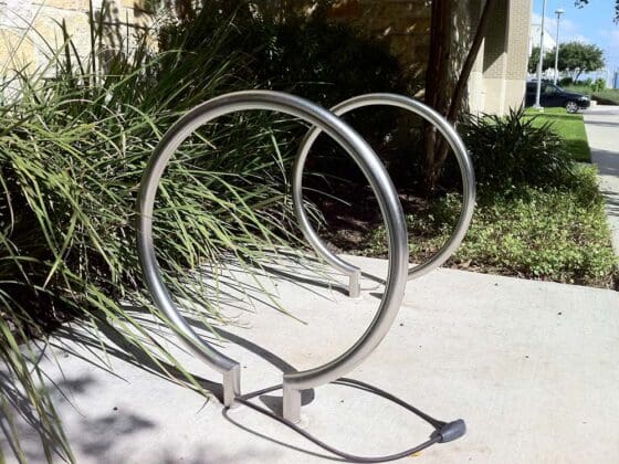 The Hoop cycle stand