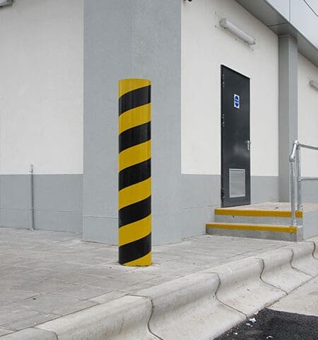Diagonal Banded Protection Bollard - Image 3