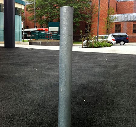 Galvanised Round Bollard