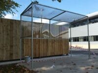 Lincoln Smoking Shelter - Image 2