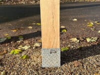 Removable Timber Bollard - Image 3