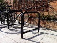 Sheffield cycle stand with tapping bar - Image 2