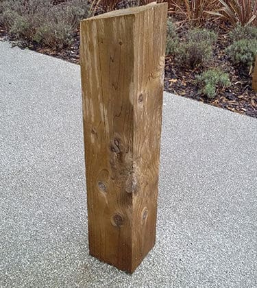 Softwood Sloped top