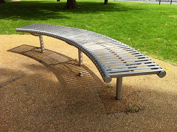 Warwick Curved Bench