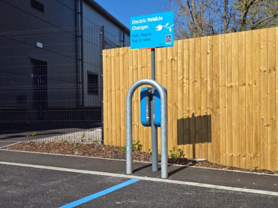 ‘Column’ design EV protector