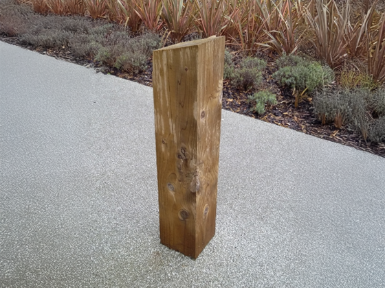 Softwood Timber Bollards